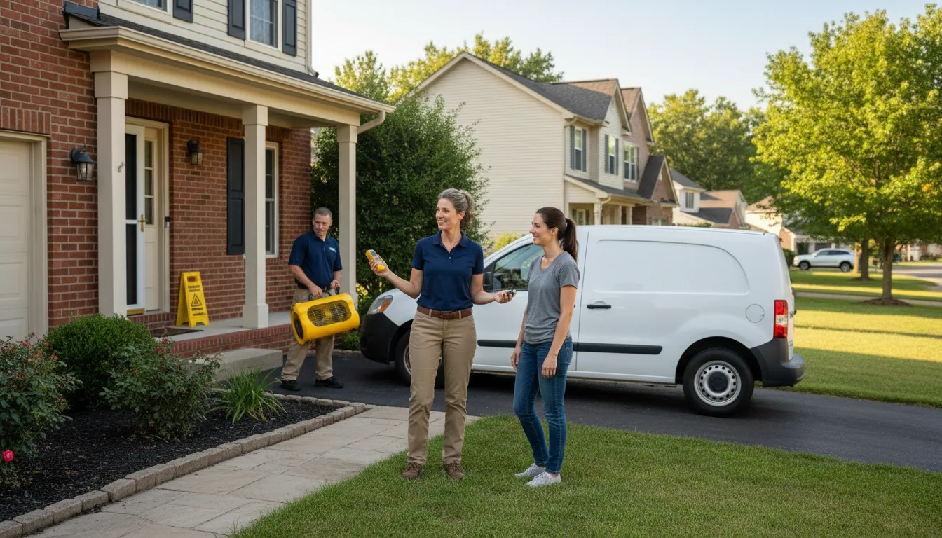 Water restoration image for Water Damage & Restoration Services in Saint Matthews, SC